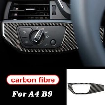 Interior   headlight button cover switch,  A4 B9 R S4 LHD RHD decorative sticker - £89.65 GBP