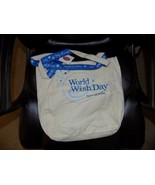 Disney&#39;s Store World Wish Day Make A Wish Tote Bag NEW - £36.31 GBP