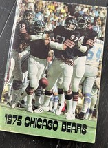 1975 Chicago Bears Media Guide Book Yearbook Walter Payton Rookie Football Nfl - $9.85