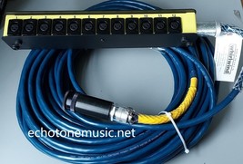Whirlwind B12MNRW1IM100 W1 12ch Cable Snake to Mini 12 Slim Stage Drop B... - $15,902.47 MXN+