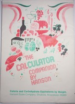 Vintage The Calculator Companion by Hanson Foldout Paper 1972 - $37.88 MXN