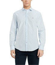 Tommy Hilfiger Mens Dash Print Button up Shirt, Size Small - £18.59 GBP