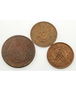 (1903-28) Cina, (2) 20 Cash E (1) 100 Cash Lotto Di 3 Y# 5, 395.1, 400.7 - $190.79