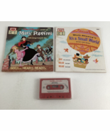 Walt Disney Storyteller Mary Poppins It&#39;s A Small World Read Along Book ... - $40.53 CAD
