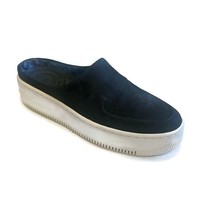 Nike Air Force 1 Lover XX Premium Leather Mules Womens Size 12 BV8249-001 Black - £62.53 GBP