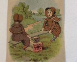 Choice Family Groceries Victorian Trade Card VTC 4 - £4.65 GBP