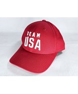 New! Red Team USA New Logo Solid Structured Adjustable Hat - $19.99