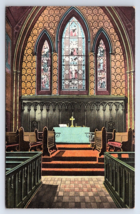 Postcard Grace Church Providence Rhode Island Interior View RI - £5.13 GBP