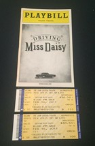 PLAYBILL DRIVING MISS DAISY 2/16/2011 w/tkts, JAMES EARL JONES, VANESSA ... - $9.99