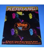 DIO Kerrang! Magazine Vintage Issue #44 Rush Tubes John Bonham UFO Billy... - $40.83 CAD
