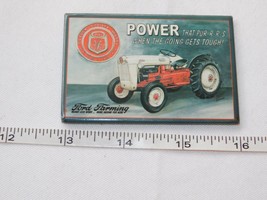 Desperate Enterprises Ford Farming Power that Pur-r-r-s magnet 2 1/8&quot; X 3&quot; - £8.03 GBP