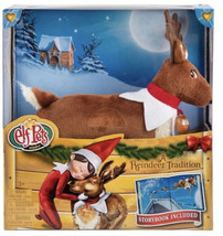 New  Elf on The Shelf Elf Pets A Reindeer Tradition Christmas Plush Toy ... - £38.59 GBP