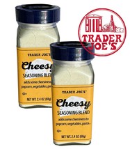X2 UNID  Trader Joe&#39;s CHEESY Seasoning Blend  Net Wt 2.4 oz. New &amp; Sealed  - $12.92