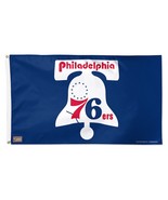 Philadelphia 76ers 90cmx150cm/3x5FT Single-Sided Heritage Deluxe Team Flag - $20.00
