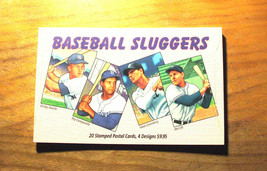 2006 Baseball Sluggers 20 Stamped Postcard Set - Mickey Mantle - £14.12 GBP