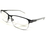 Columbia Eyeglasses Frames C3015 002 Black Matte Clear Half Rim 59-16-150 - $41.59