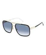 CARRERA CARRERA-1071/S Sunglasses Sun Glasses BLACK WHTE 80S08 Authentic... - $169.29