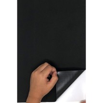 20 Pack Self-Adhesive Eva Foam Paper 8X12 Inch Sheets-Black-Cf85410 - £20.32 GBP