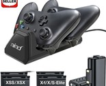 For Xbox One Series X/S Controller Usb Charger Station Dock Rechargeable... - $29.99