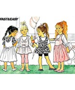 Butterick 4668 Busybodies Girl&#39;s Top, Jumper &amp; Leggings Pattern Size 5 -... - $12.30 CAD