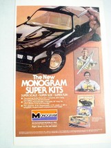 1980 Color Ad Monogram Super Kits B-36, Peterbuilt, Trans Am - £6.38 GBP