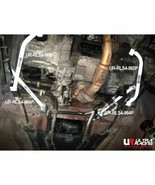 Rear Lower Side Bar for 1989-1999 Toyota MR2 (W20) 2.0T-3S-GTE 2WD + FAS... - $429.90