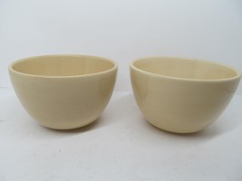 Pottery Barn Sausalito Set Of 2 Natural 6&quot;X 3 1/2&quot; Cereal Bowls READ DESC - £23.10 GBP