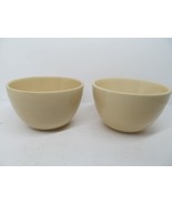 Pottery Barn Sausalito Set Of 2 Natural 6&quot;X 3 1/2&quot; Cereal Bowls READ DESC - £23.09 GBP