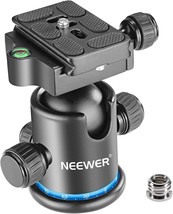 Neewer Pro Metal Tripod Ball Head 360 Degree Rotating Panoramic with 1/4 inch - £36.16 GBP
