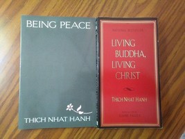 Books by Thich Nhat Hanh Being Peace and Living Buddha, Living Christ - £9.54 GBP