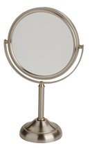 Jerdon Two-Sided Tabletop Makeup Mirror - Makeup Mirror With 10X, Model Jp910Nb - £29.56 GBP