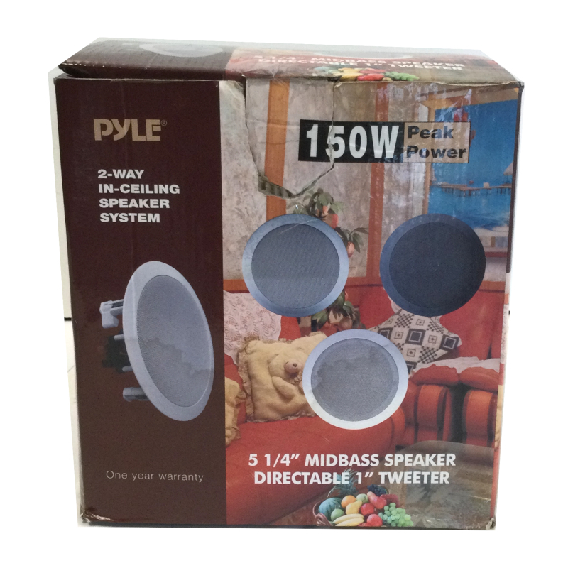 Pyle Speakers Pd1c51rdbk 264576 - $19.00