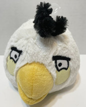 Commonwealth Angry Birds 6&quot; Matilda White Bird Spacebomb Plush Stuffed Animal - £8.40 GBP