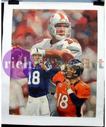 Peyton Manning Tennessee Volunteers UT Vols Colts Broncos Original Oil P... - $5,255.70 CAD