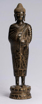 Antico Thai Stile Beneficenza &amp; Compassione Gautama Buddha Statua - 49cm/50.8cm - £483.69 GBP