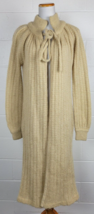 Vintage Bullocks Womens Wool Mohair Long Sweater Jacket M - £79.13 GBP