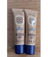2 Rimmel BB Cream 9-In-1 ~Light~ Skin Perfecting Super Makeup (#6) - £19.66 GBP