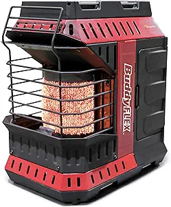 Portable Propane Heater, 11,000 Btu, Red - $238.99