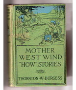 Thornton W Burgess  MOTHER WEST WIND HOW STORIES  4 Glossy CADY pics  Ex... - £14.60 GBP