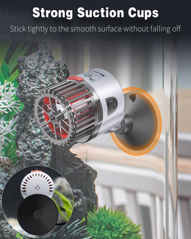 Pawfly 3 W Aquarium Wave Maker 800 GPH Submersible Adjustable Circulation Pump f Item image 7