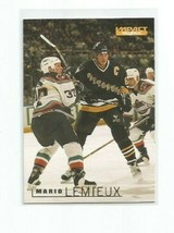 Mario Lemieux (Pittsburgh Penguins) 1995-96 Skybox Impact Hockey Card #132 - £3.98 GBP