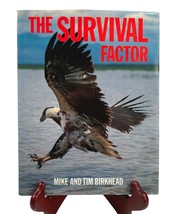 The Survival Factor by Mike Birkhead Hardcover Wildlife Nature Book 1990 - $17.49