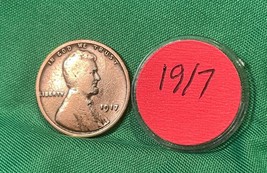 1917 Lincoln Wheat penny / Circulated / Uncertified / RARE! - $24.11