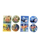 Vintage Disney Fantasia 50th Anniversary Set Of 4 Collector Plates 6.5 i... - $1,198.78 MXN