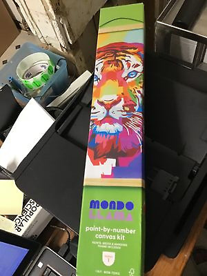 Paint by Number Kit Tiger - Mondo Llama - $6.05
