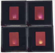 4 Diff 1950s Mysterious Lights at Horizon Glass Plate Photo Slide Magic Lantern - $18.53