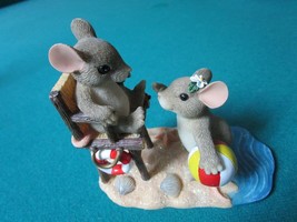 Charming Tails by Fitz &amp; Floyd A Real Lifesaver Inspirational Nib - $38.21