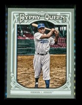2013 Topps Gypsy Queen Baseball Card #260 Jackie Robinson Brooklyn Dodgers - £6.61 GBP
