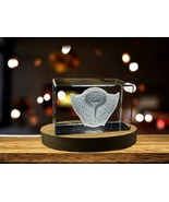 LED Base included | Urinary bladder | 3D Engraved Crystal Keepsake  - £31.35 GBP+