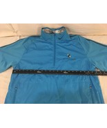 Nike Golf Light Blue Polyester Quarter Zipper Pull Over Windbreaker Shir... - £9.46 GBP